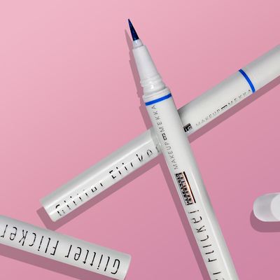 Glitter Flicker Metallic Eyeliner Blue